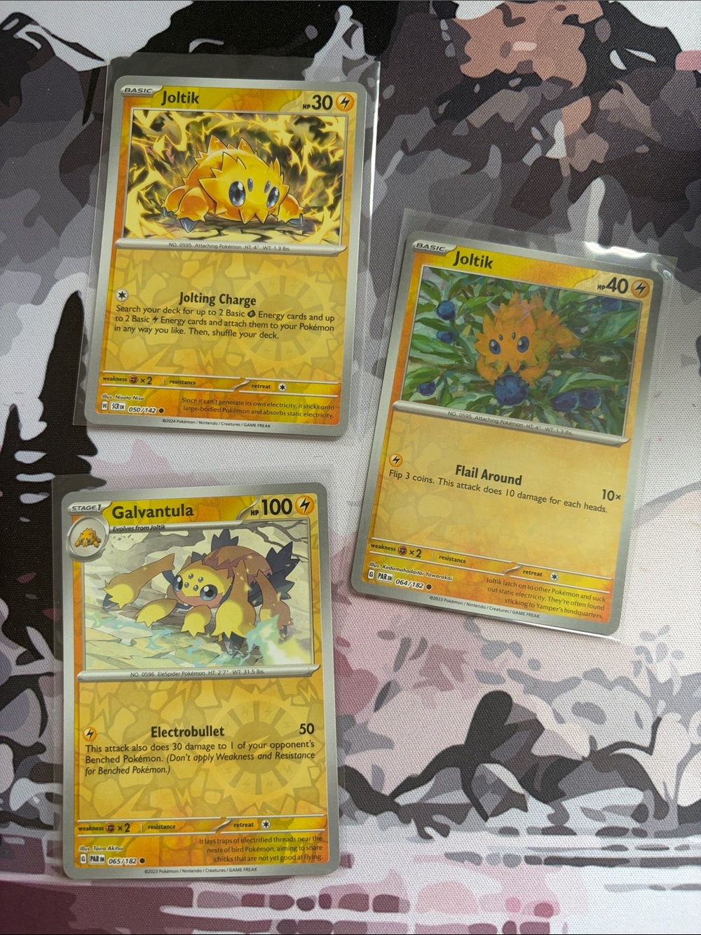 Joltik & Galvantula Pokémon Evolution Card Lot Reverse Holo | 3 Cards ✨5/$25✨